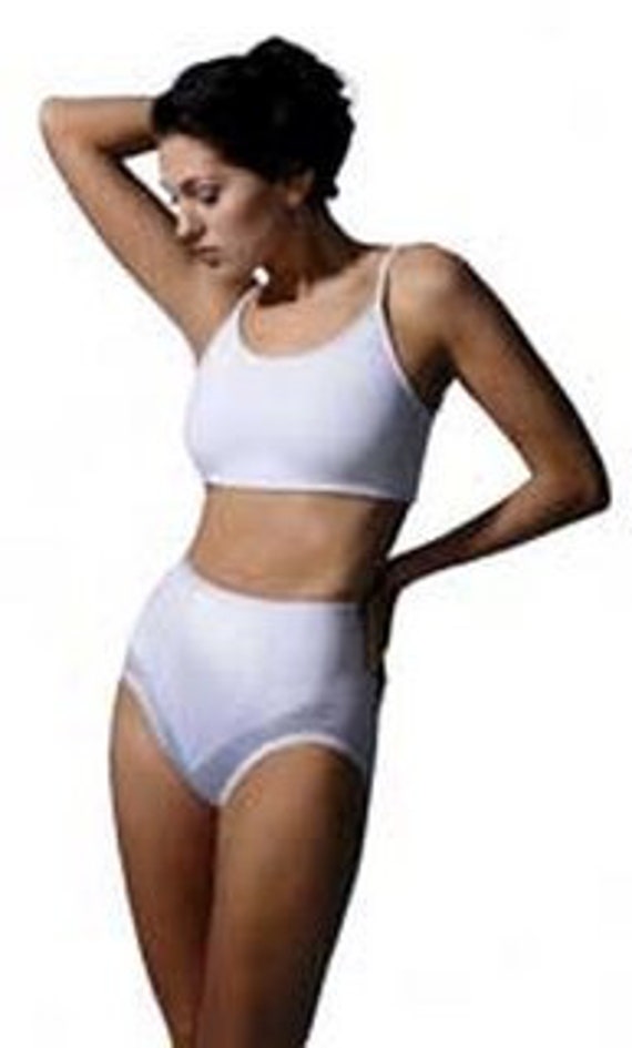 Vintage New With Tags Flexees Instant Slimmer Firm Control Minimizing  Hi-cut Panty Girdle Brief French Nude Medium 2728 