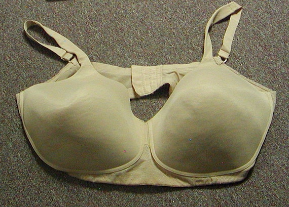 Buy Vintage Vanity Fair Breathable Luxe Full Figure Wire Free Bra Taupe  beige 44DDD Online in India 