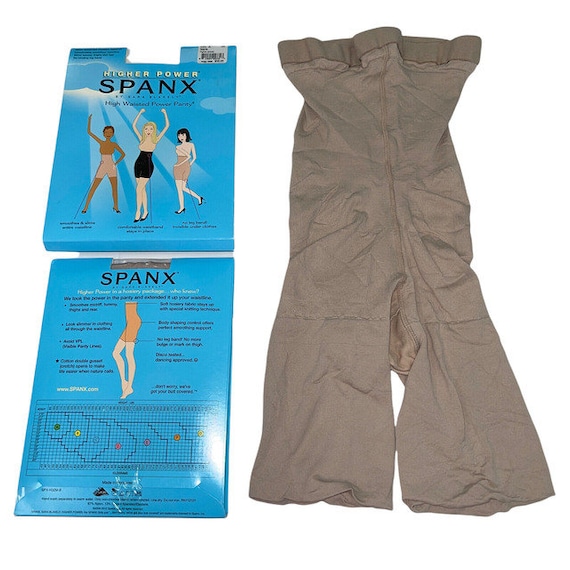 Spanx Sara Blakely in Power Line Super Shaping Sheers Size a Very Black 913  for sale online