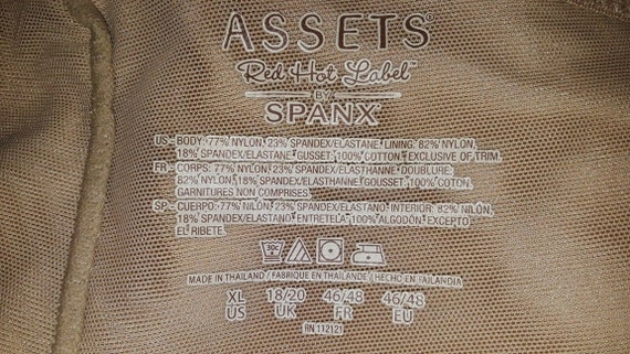 ASSETS Red Hot Label by SPANX Firm Control Mid-thigh Shaper Shorts French  Nude X Large 31'32 -  New Zealand