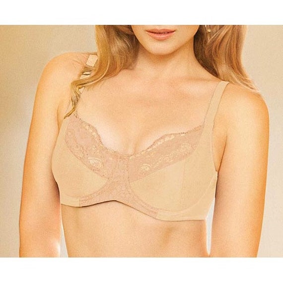 Lilyette by Bali Ultimate Smoothing Minimizer Underwire Women's Bra Pearl  LY0444