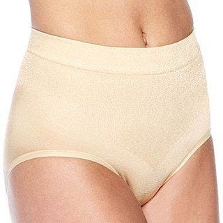 Vintage New Maidenform Control It Shiny Firm Control Panty Girdle Brief  Body Beige 2 X Large 3334 