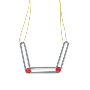 children&#39;s necklace grey 3