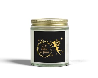 Fairy Scented Candle | Coconut Apricot Wax, Home Decor