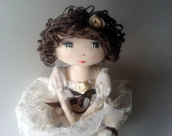 Rag doll sewing pattern – Instand PDF download in english and french - Numbrer 4