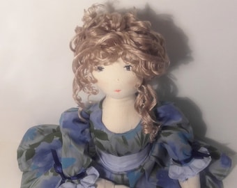 Rag doll pattern / Artist doll pattern / Doll making /  Instand PDF English, french and spanish – Number 9