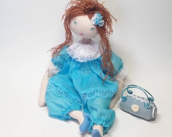 Rag doll sewing pattern - PDF - Instand download - Number 38