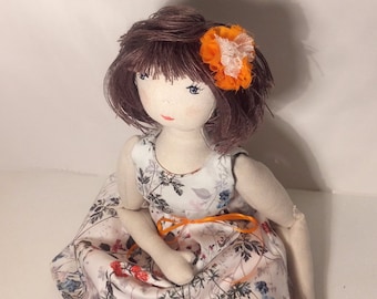 Rag doll pattern / Art dolls / Doll maker / Instand PDF English – Number 16