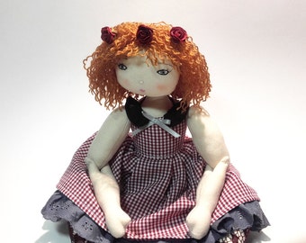 Rag doll sewing pattern– Instand PDF download in English – Number 22