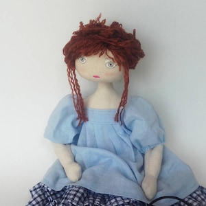 Rag doll sewing pattern– Instand PDF download in English and french – Number 34
