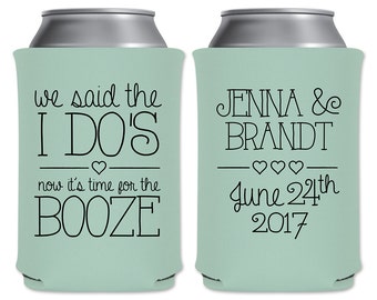 Wedding Koozies Etsy