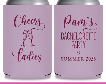 Bachelorette Party Favors for Guests in Bulk Custom Can Cooler for Asking Bridesmaid Proposal Gift Bags for Bridesmaid Cheers Ladies 1A