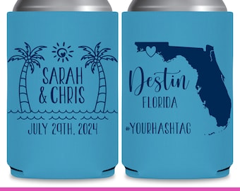 Beach Wedding Favors for Guests in Bulk Wedding Can Coolers With Map Custom Wedding Favor Ideas Wedding Party Gifts for Wedding Guest 2A