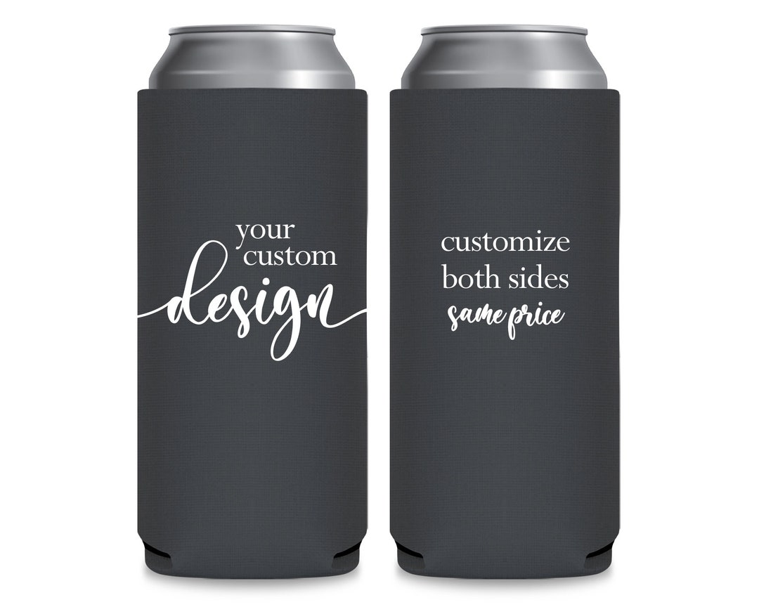 Custom Wedding Can Coolers Wedding Favors for Guests in Bulk Etsy