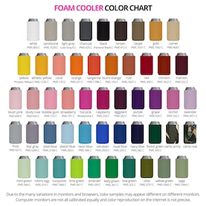 a color chart of different colors of a cell phone