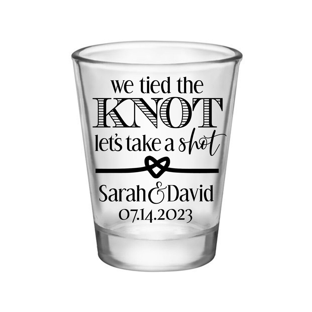 Wedding Shot Glasses Wedding Favors for Guests in Bulk Customized Shot Glasses Wedding Party