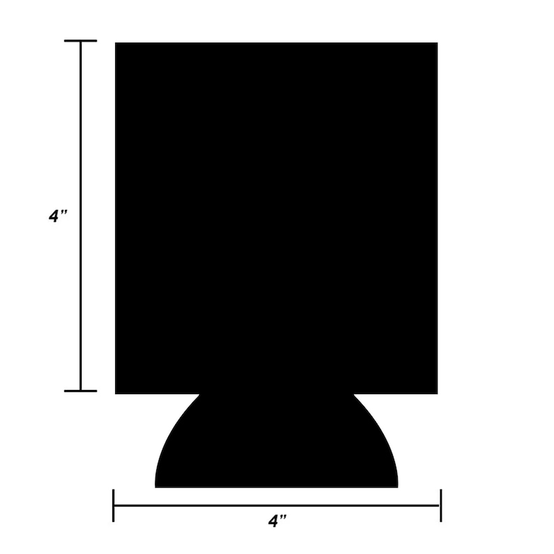 a drawing of a square black object