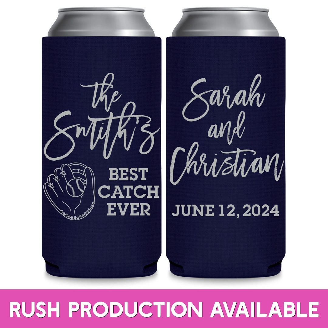 Baseball Wedding Favors for Guests in Bulk Wedding Can Coolers Etsy