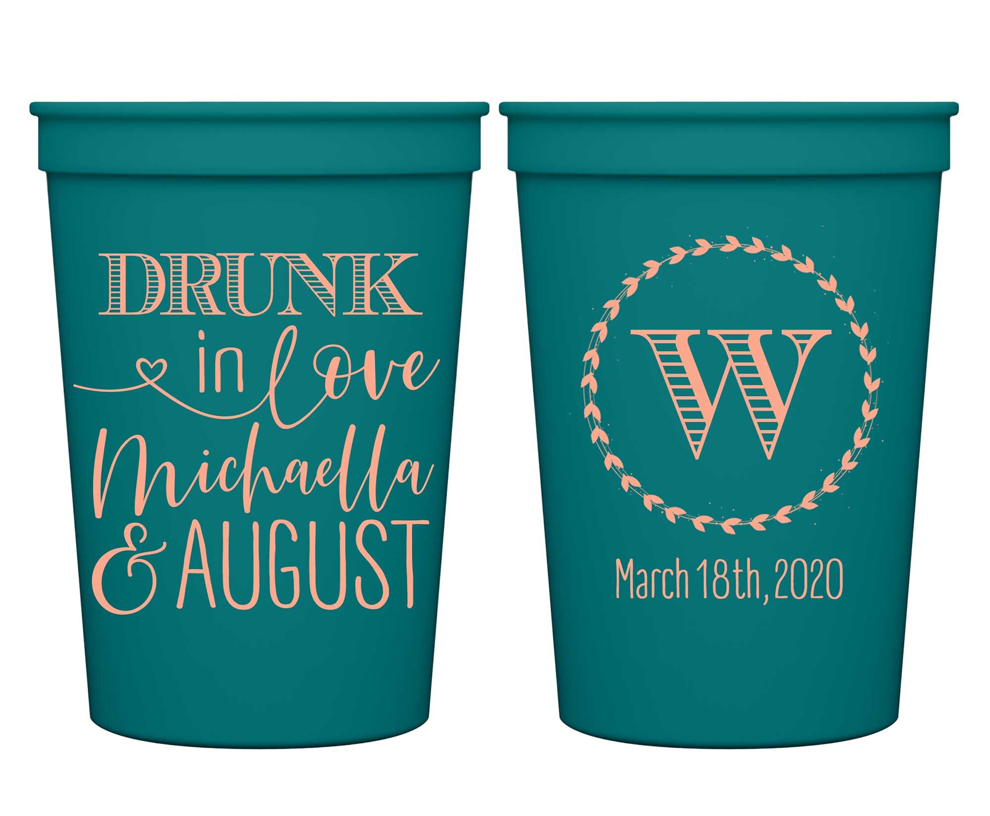 Wedding Cups Personalized Wedding Favors Personalized Cups