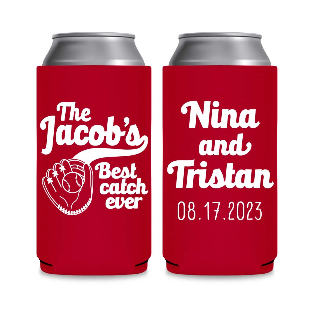 Baseball Wedding Favors for Guests in Bulk Wedding Can Coolers Etsy