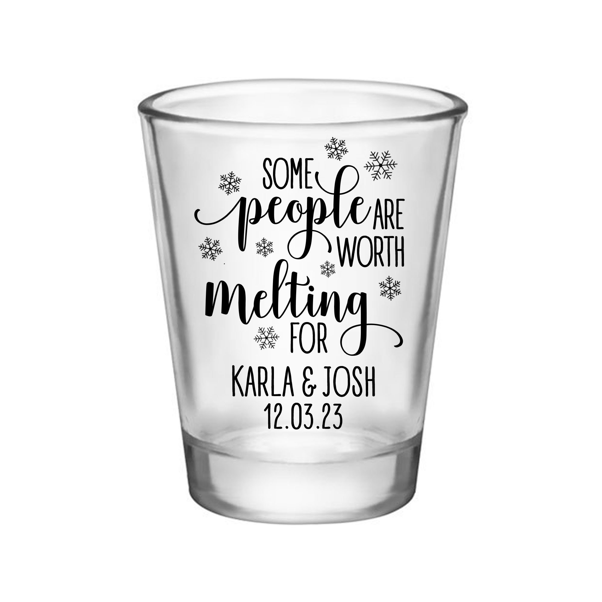 Wedding Shot Glasses Winter Wedding Favors for Guests in Bulk -   Portugal