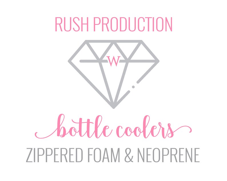 Rush Production Upgrade Add-On for Foam & Neoprene Zippered Bottle Coolers zdjęcie 1