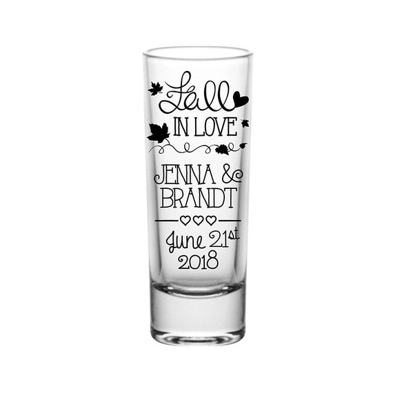 Tall Wedding Shot Glasses Personalized Wedding Favors Unique Wedding Favors 2oz Custom Shot Glasses Sandy Toes /& Salty Kisses 1A