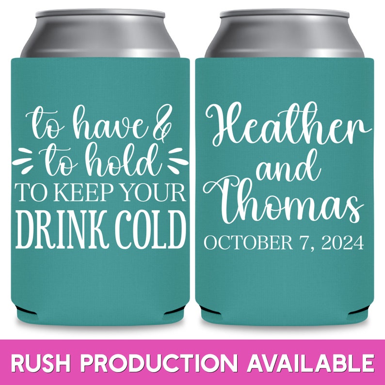 Wedding Can Coolers Wedding Favors for Guests in Bulk To Have To Hold Keep Drink Cold 1A Wedding Party Favors for Bridal Shower Gift Bags afbeelding 1