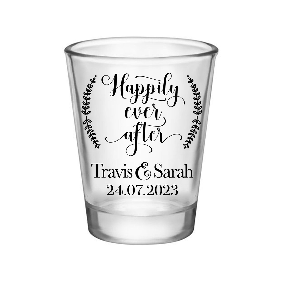 Wedding Shot Glasses Fairytale Wedding Favors for Guests in Bulk