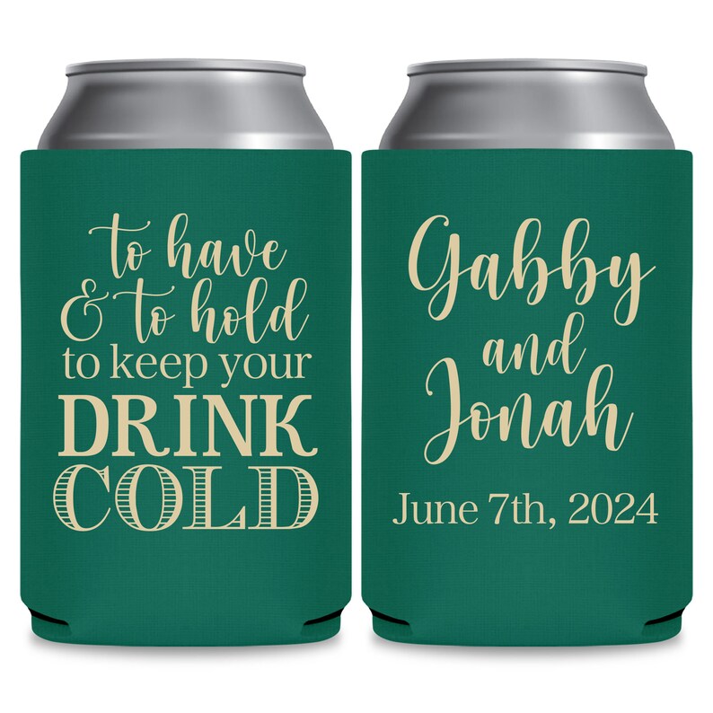 Wedding Can Coolers Wedding Favors for Guests in Bulk Wedding Favor Ideas Wedding Party Gift Bags To Have To Hold Keep Your Drink Cold 2A image 2