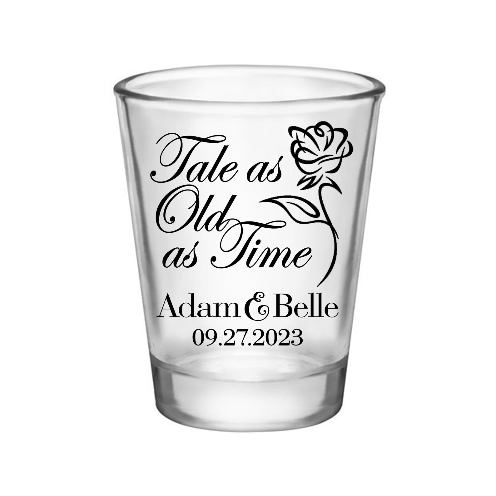 Wedding Shot Glasses Fairytale Wedding Favors for Guests Etsy