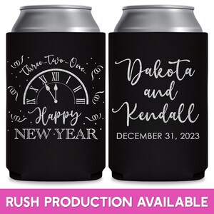 New Years Eve Wedding Countdown Wedding Favors for Guests Wedding Can Coolers Wedding Party Gifts for Wedding Guests Wedding Favor Ideas 2A Bild 1