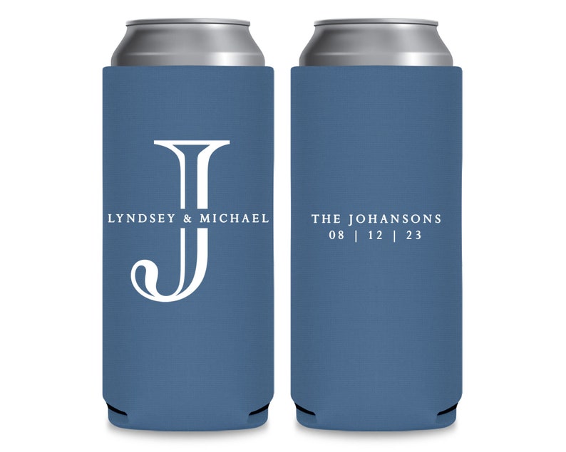 Wedding Can Coolers Traditional Wedding Favors for Guests in Etsy