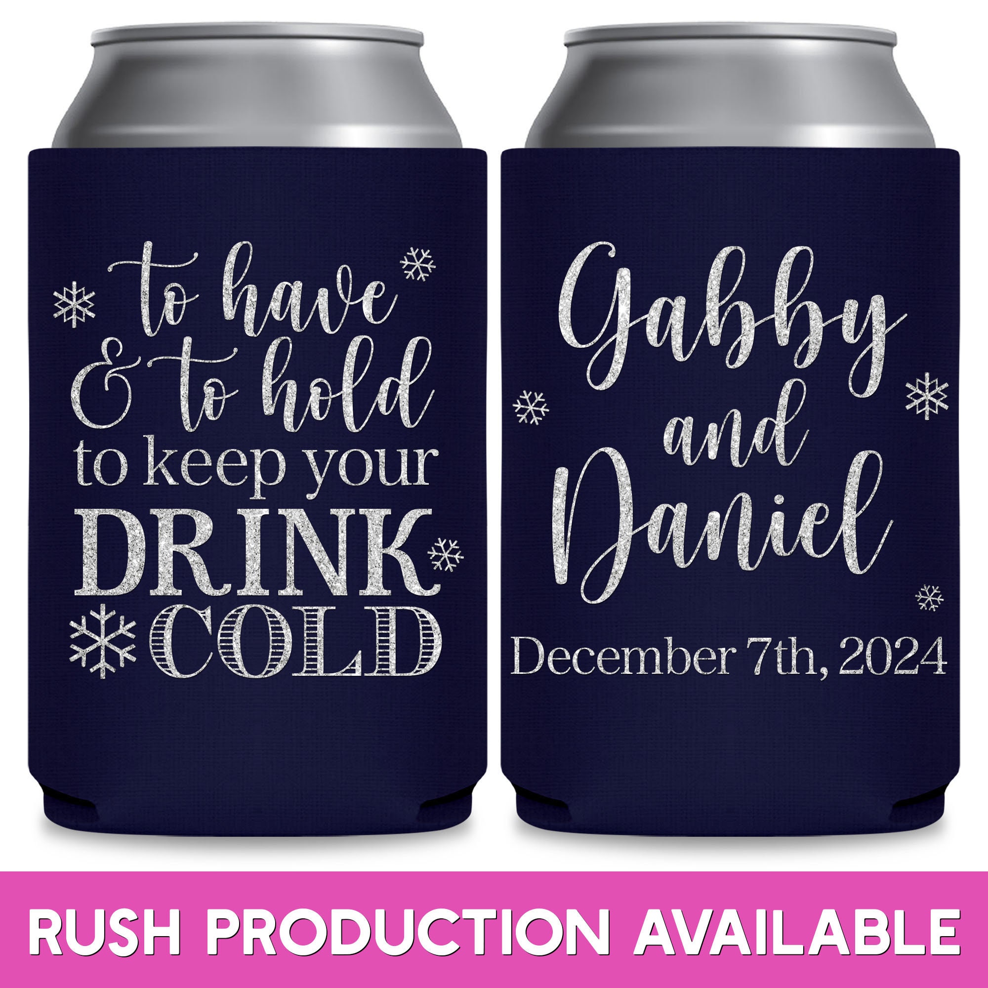 Rae Dunn Slim Can Coolers. Stainless Steel Slim Can Koozies for All Seasons  and Holidays With Option to Personalize. 