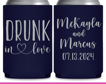 Wedding Can Coolers Cute Wedding Favors for Guests in Bulk Wedding Favor Ideas Drunk In Love Bridal Shower Gifts Wedding Party Favors 1A