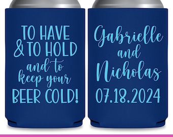 Wedding Can Coolers Wedding Favors for Guests in Bulk Wedding Favor Ideas To Have & To Hold To Keep Your Beer Cold 4A Wedding Party Gift Bag