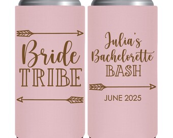Boho Bachelorette Party Favors Asking Bridesmaid Proposal Gift for Gift Bags Beach Slim Can Coolers Bride Tribe Bridesmaid Gift Ideas 1A