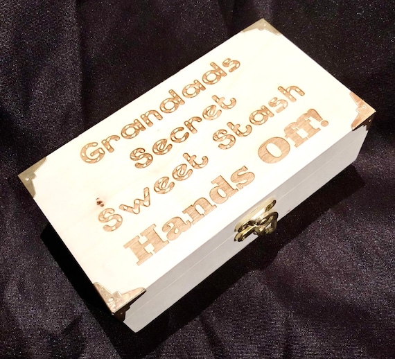 Personalised Jewellery Box Nanny/'s Sweets Vintage Metal Sweet Tin Gran Gift