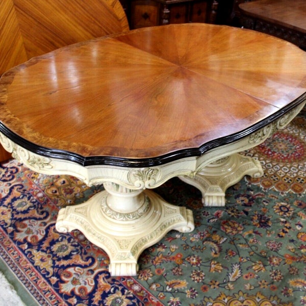 Antique Dining Table Etsy
