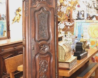French Antique Walnut Louis XV Morbier Grandfather Clock Perfect Running & Chime