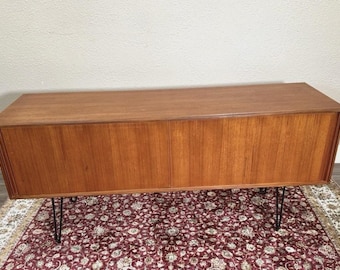 Mid Century Modern G Plan Teak Sideboard, Danish Credenza Bar Cabinet, Vintage MCM Storage