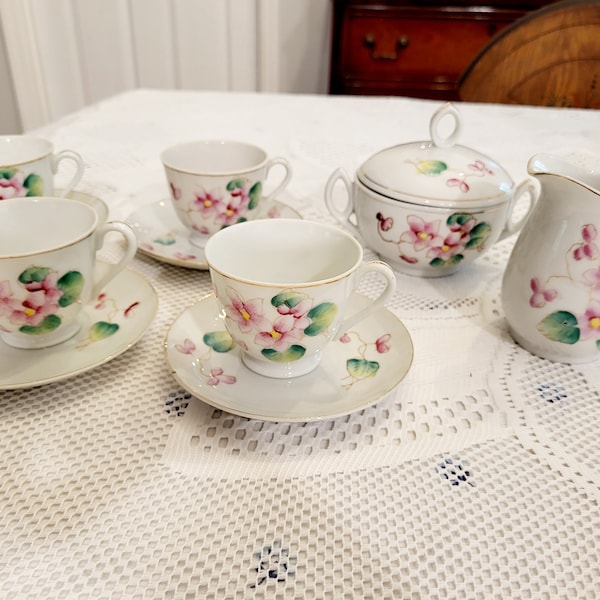 Vintage Childrens Tea Set Made in Japan Etsy