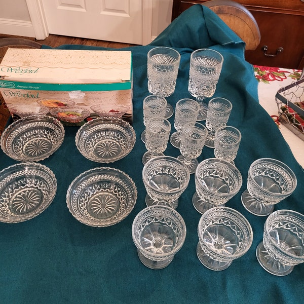 Vintage Anchor Hocking Glassware Etsy
