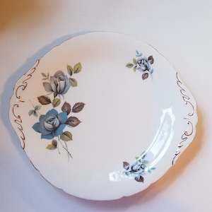 Paragon By Appointment to her Majesty the Queen bone china Made in England Blue Mist Platter Plate