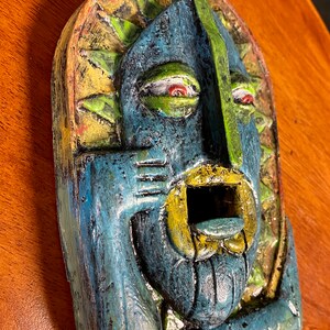 Tiki Mask with face inspired by Disney Enchanted Tiki Room and Trader Sam's Grog Grotto image 6