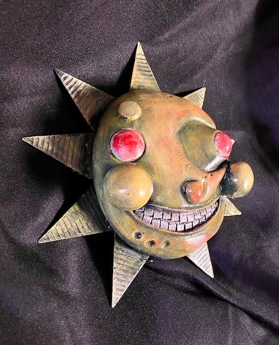 Moon Drop Rubber Durable FNAF Mask, MoonDrop Cosplay For Halloween, Sundrop  Costume, Fnaf Security Breach Sundrop; Fnaf Sun And Moon