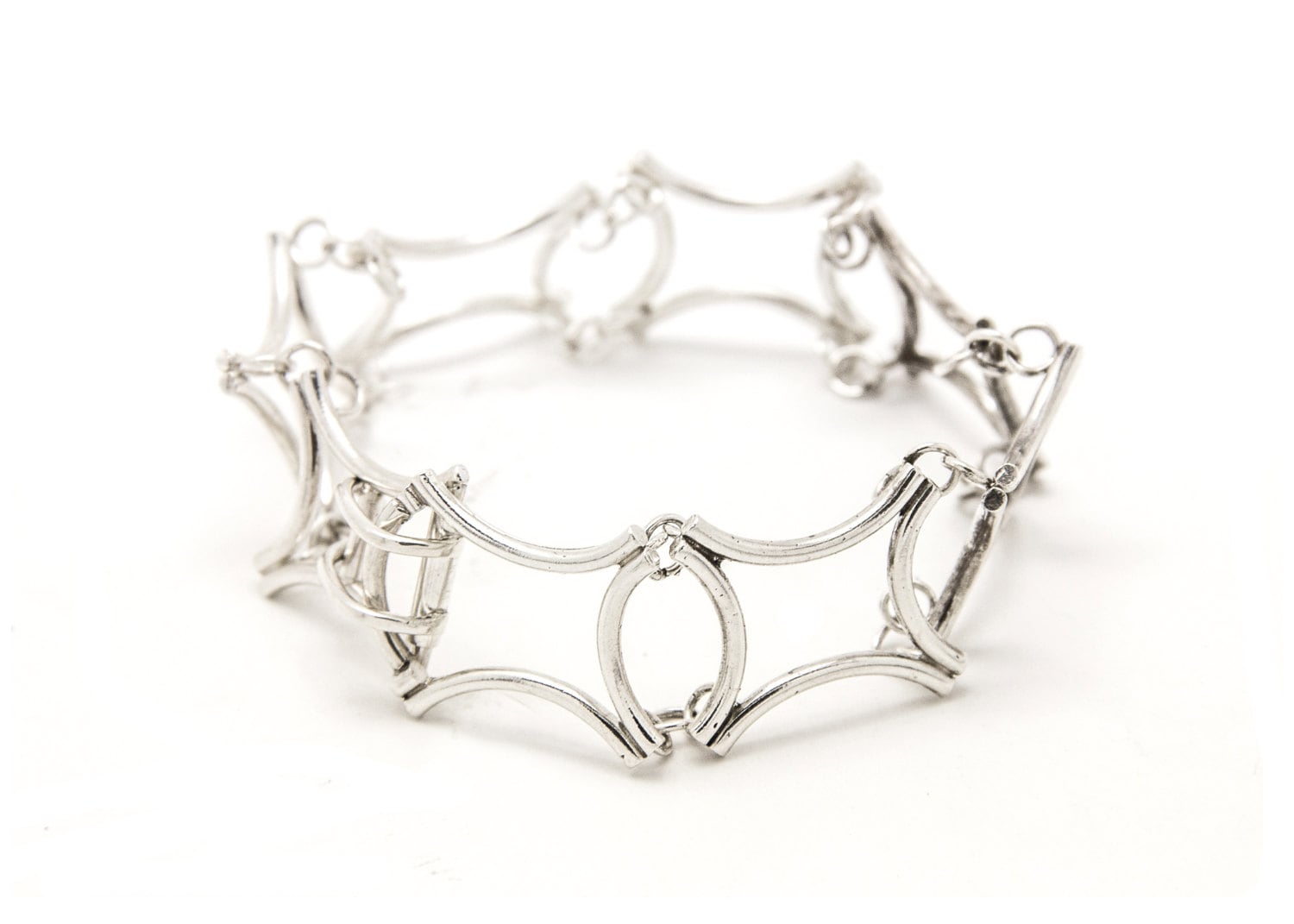 Logo Link Bracelets Flex Silver main image 0