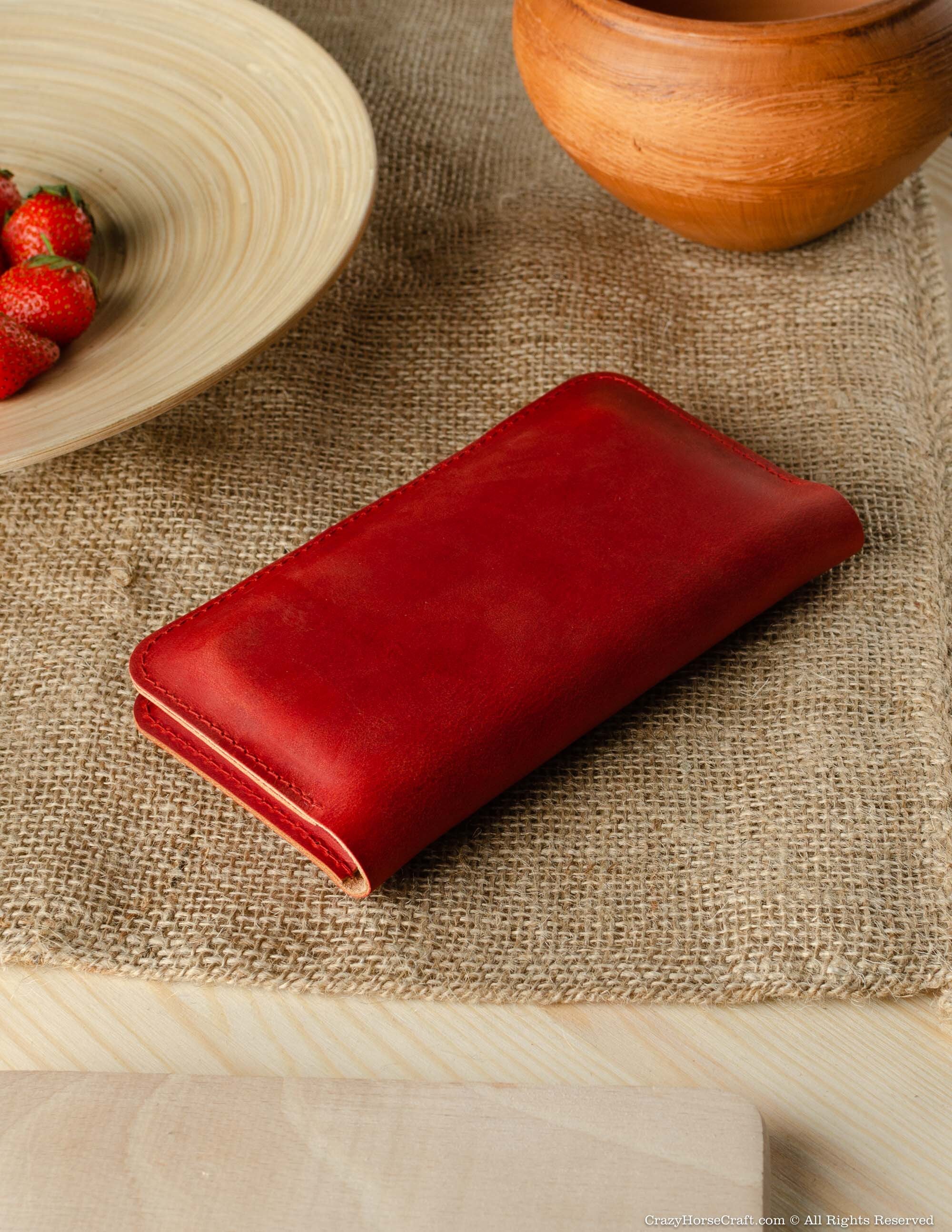 Funda billetera roja iPhone XS para 2 teléfonos funda cuero iPhone XS Max soporte para tarjetas - Imagen 5 de 131
