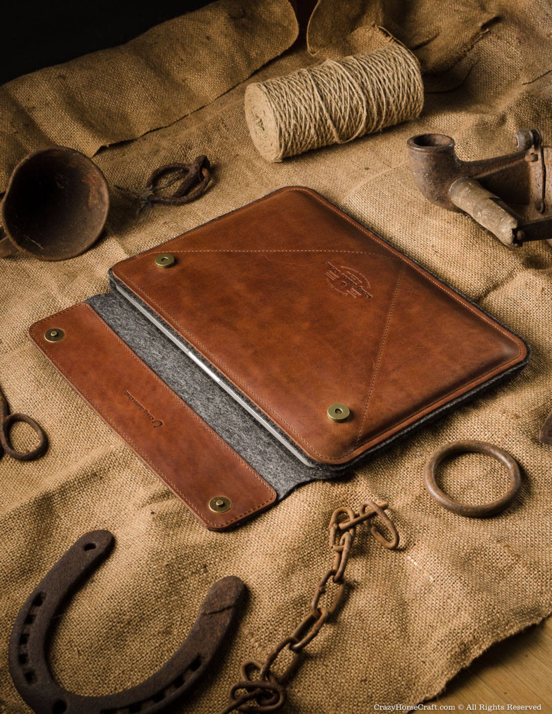 Pochette cuir cheap macbook air