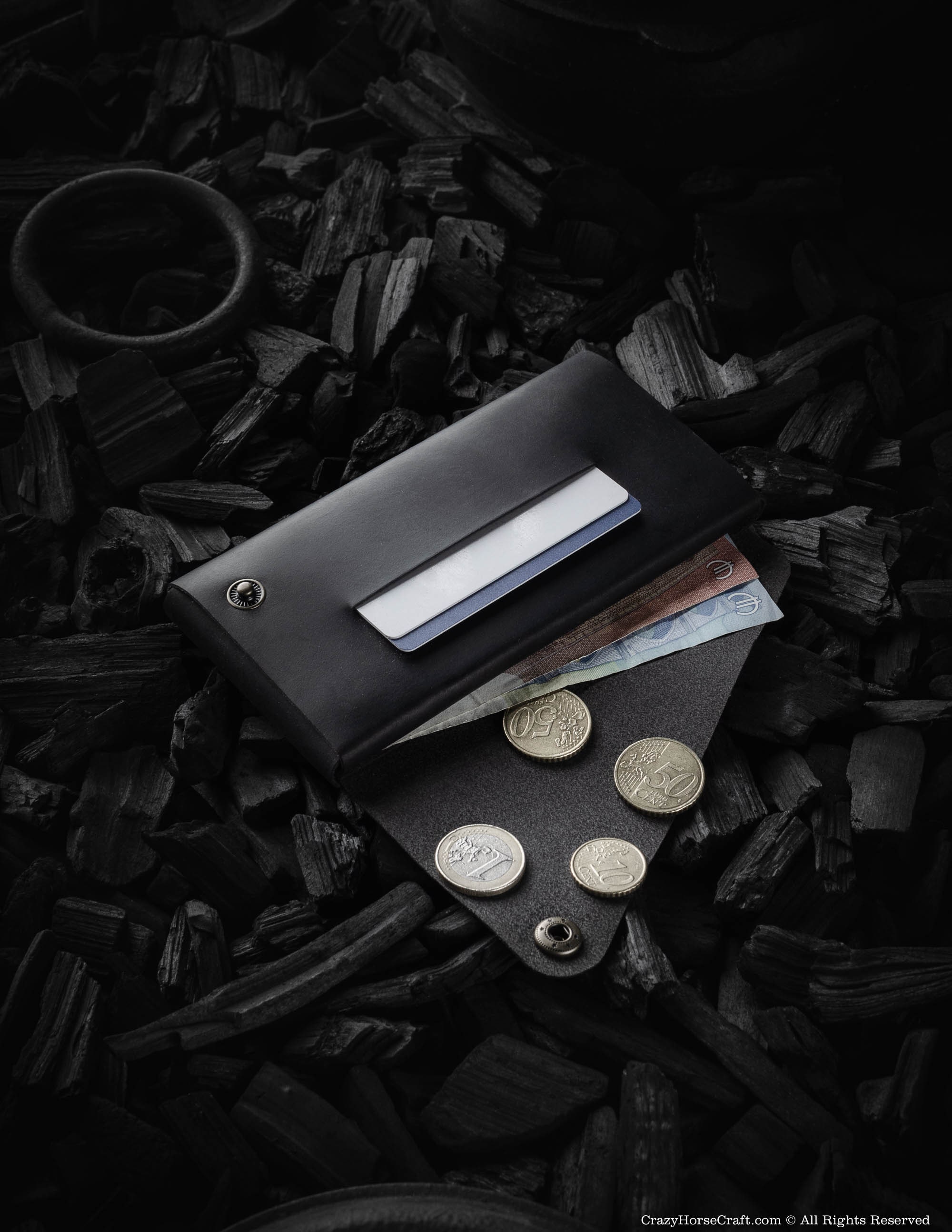 iPhone XR Funda Billetera iPhone XR Billetera Portatarjetas Única Cuero Negro - Imagen 7 de 161